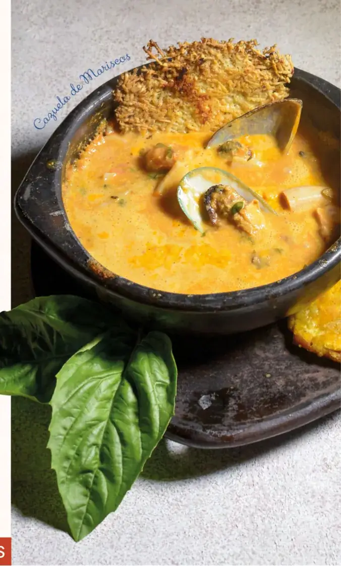 Cazuela de mariscos