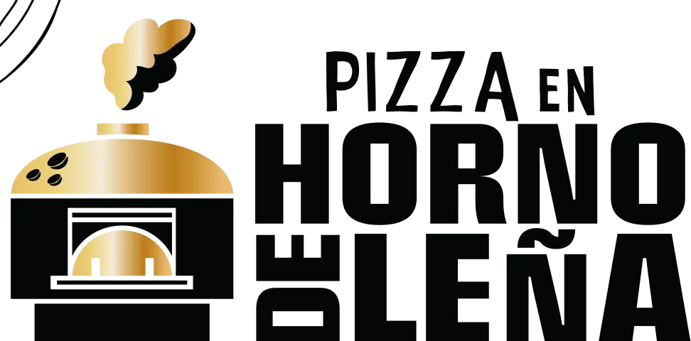 Pizza en horno de leña